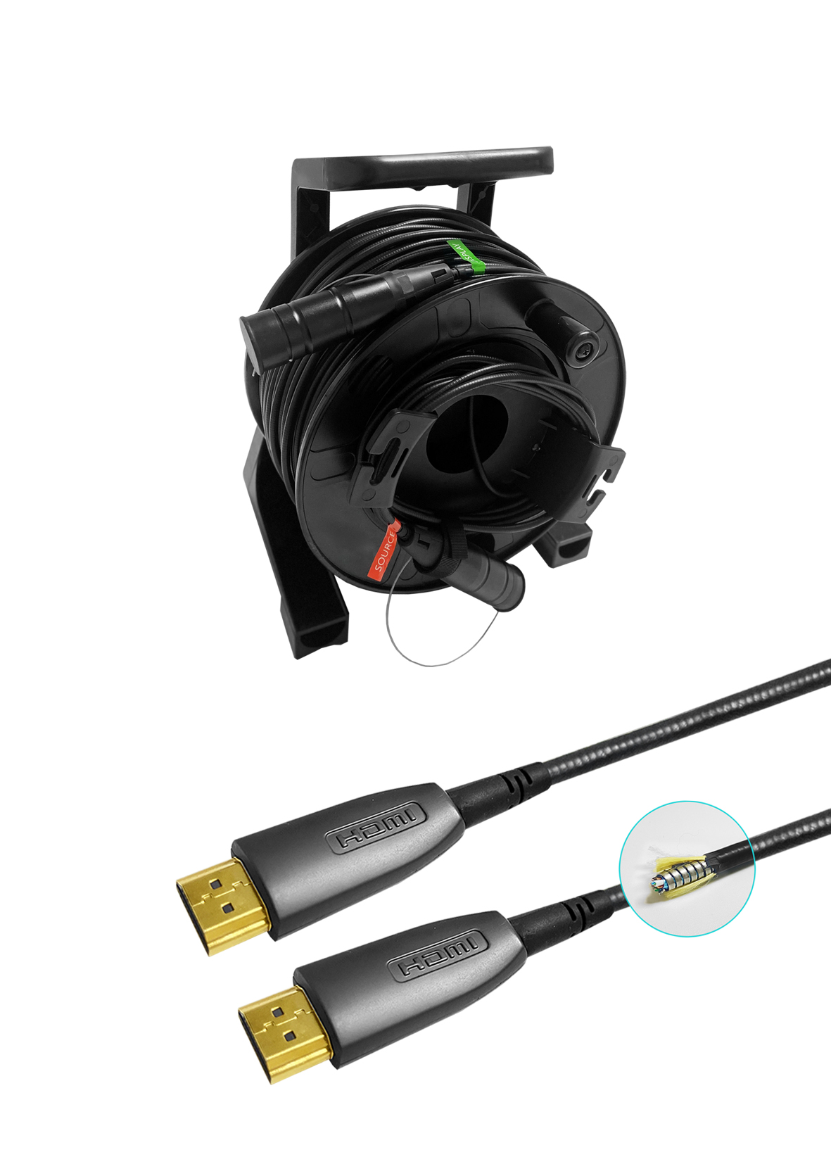 鎧裝光纖HDMI2.0